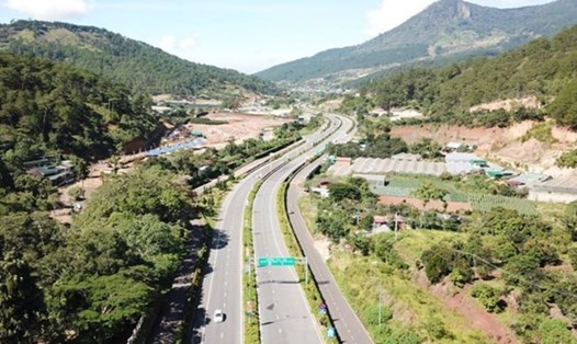 Khi hệ thống cao tốc được hoàn thiện sẽ góp phần đưa tỉnh Lâm Đồng phát triển mạnh mẽ. Ảnh: Minh Đạo