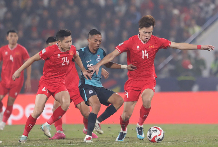 The Vietnamese team is aiming for the 2027 Asian Cup qualifiers which will take place from March 2025. Photo: VFF