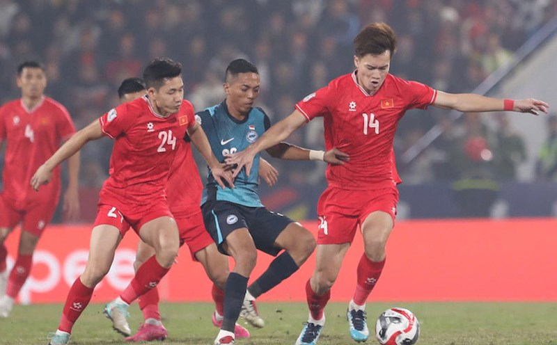 The Vietnamese team is aiming for the 2027 Asian Cup qualifiers which will take place from March 2025. Photo: VFF