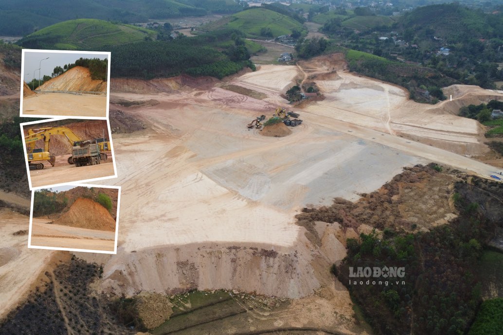 The largest industrial park in the border area is gradually taking shape. Photo: Nguyen Hoan.