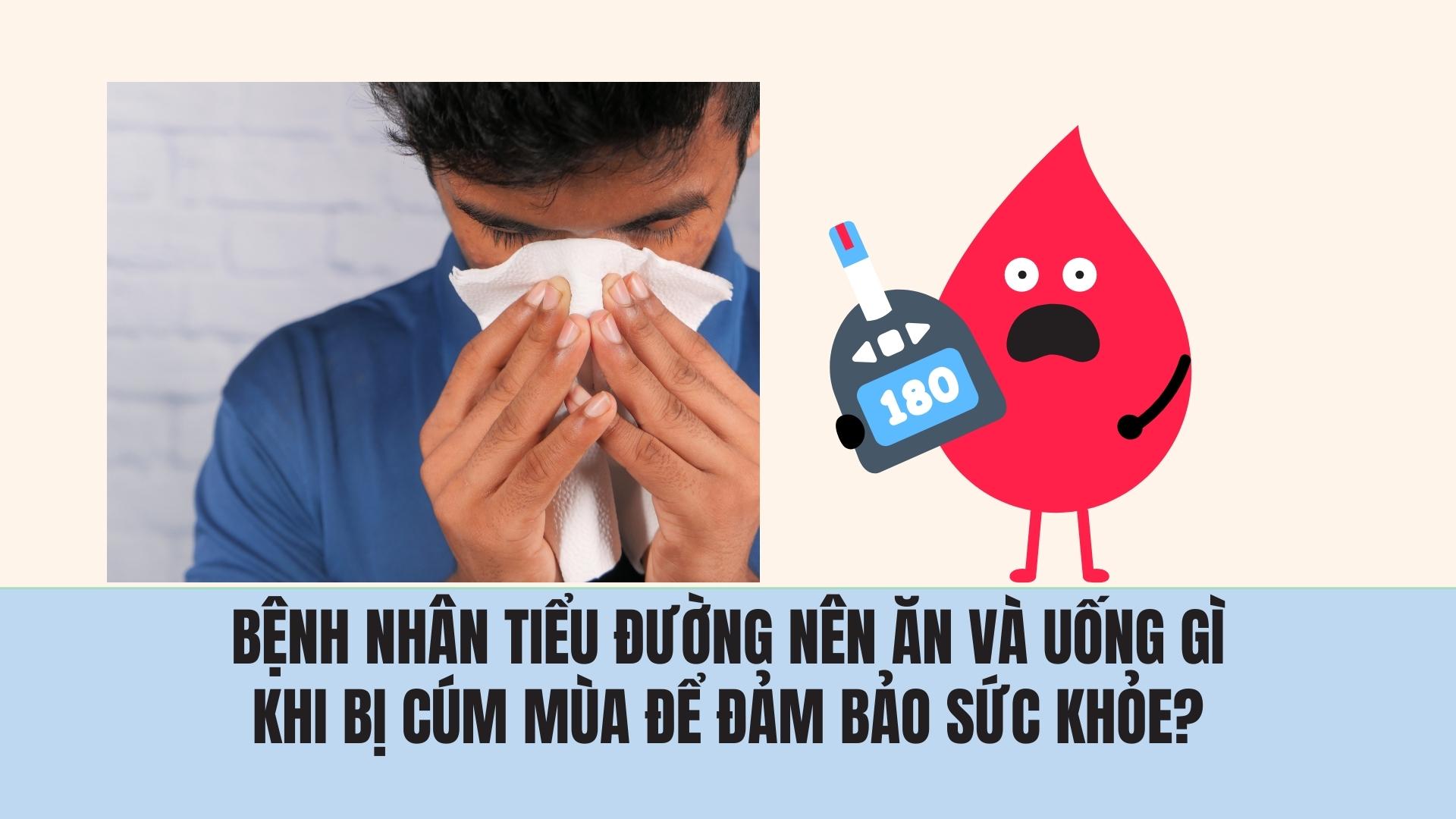 Diabetics should eat and drink when having seasonal flu?