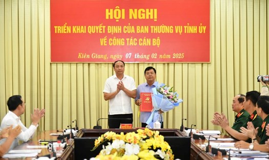 Ông Nguyễn Tiến Hải được chỉ định tham gia Ban Chấp hành, Ban Thường vụ và giữ chức Bí thư Đảng ủy Quân sự tỉnh Kiên Giang nhiệm kỳ 2020-2025. Ảnh: Phương Vũ