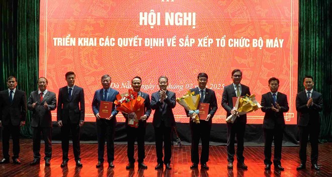 Đà Nẵng bổ nhiệm mới Bí thư Đảng ủy các cơ quan Đảng