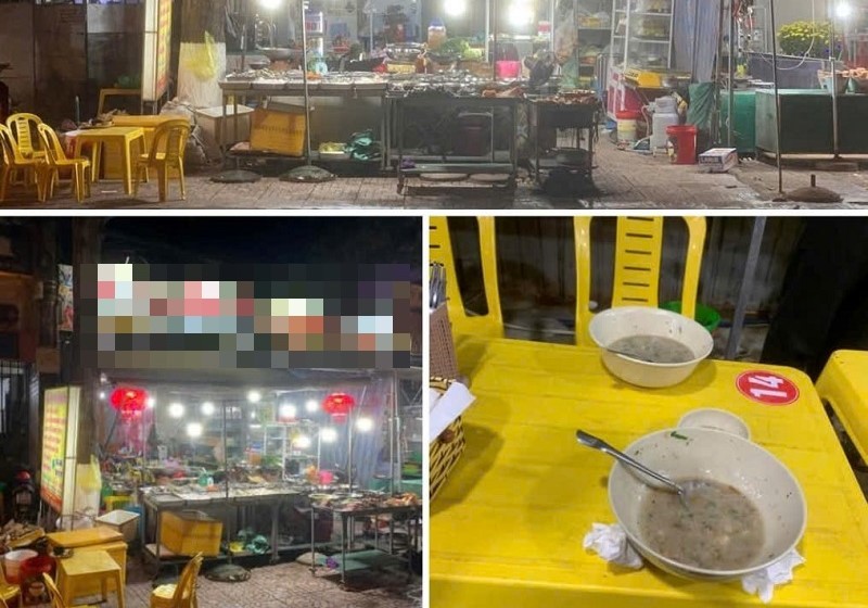 The restaurant in Phuoc An town, Krong Pac district, Dak Lak province - where the incident occurred. Photo: Bao Trung