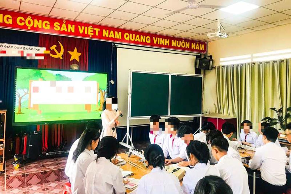 Many teachers in Lam Dong have not received bonuses under Decree 73. Photo: Lam Dong Department of Education and Training