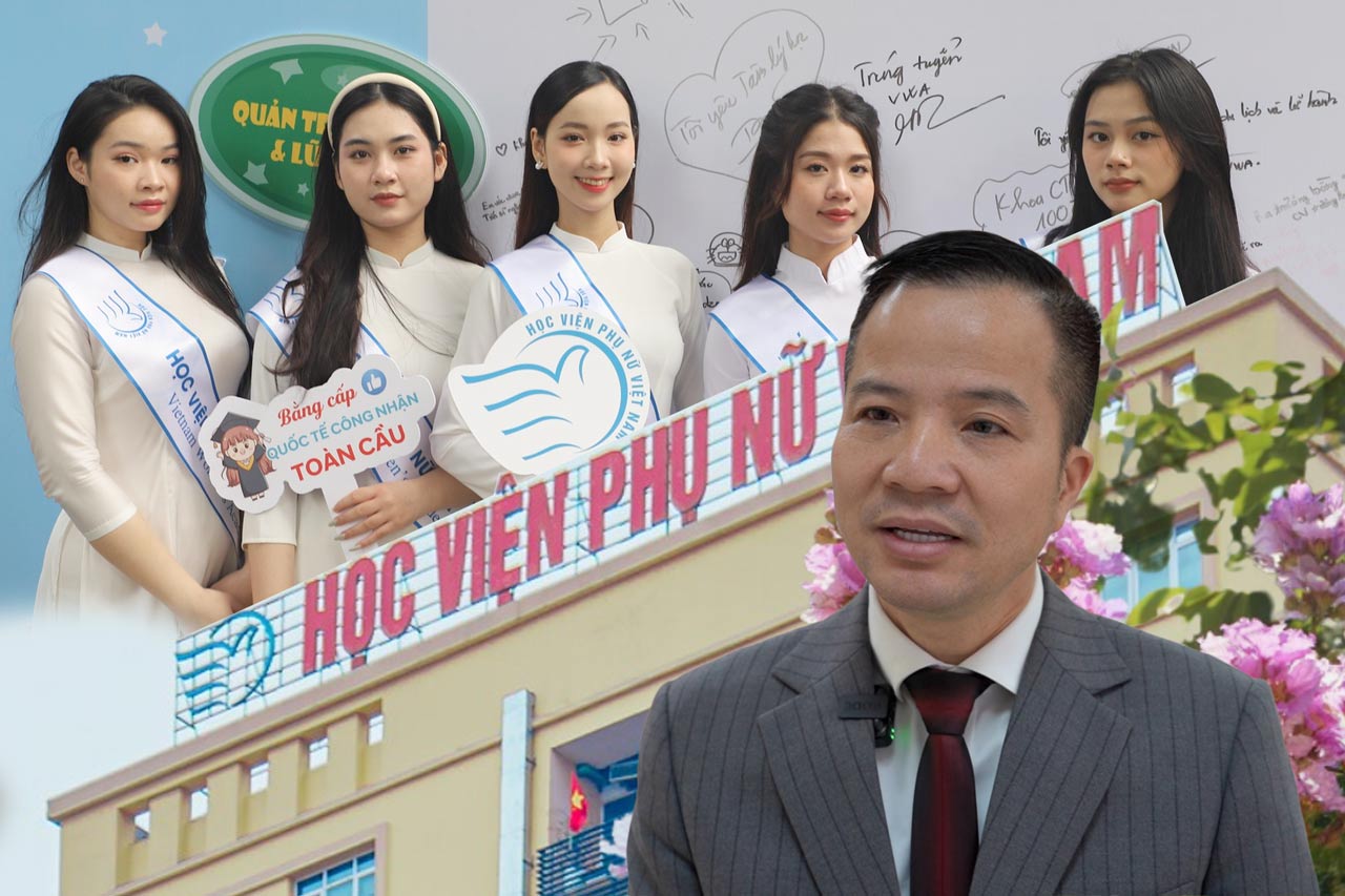 New admission 2025 of the Vietnam Women's Academy