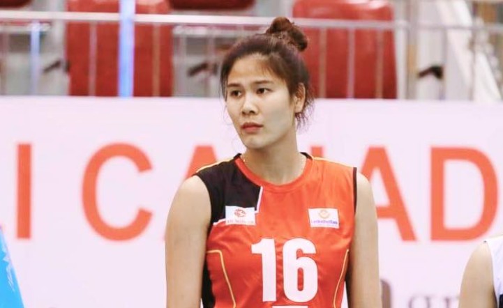 Former volleyball player Bui Thi Nga. Photo: Character provided