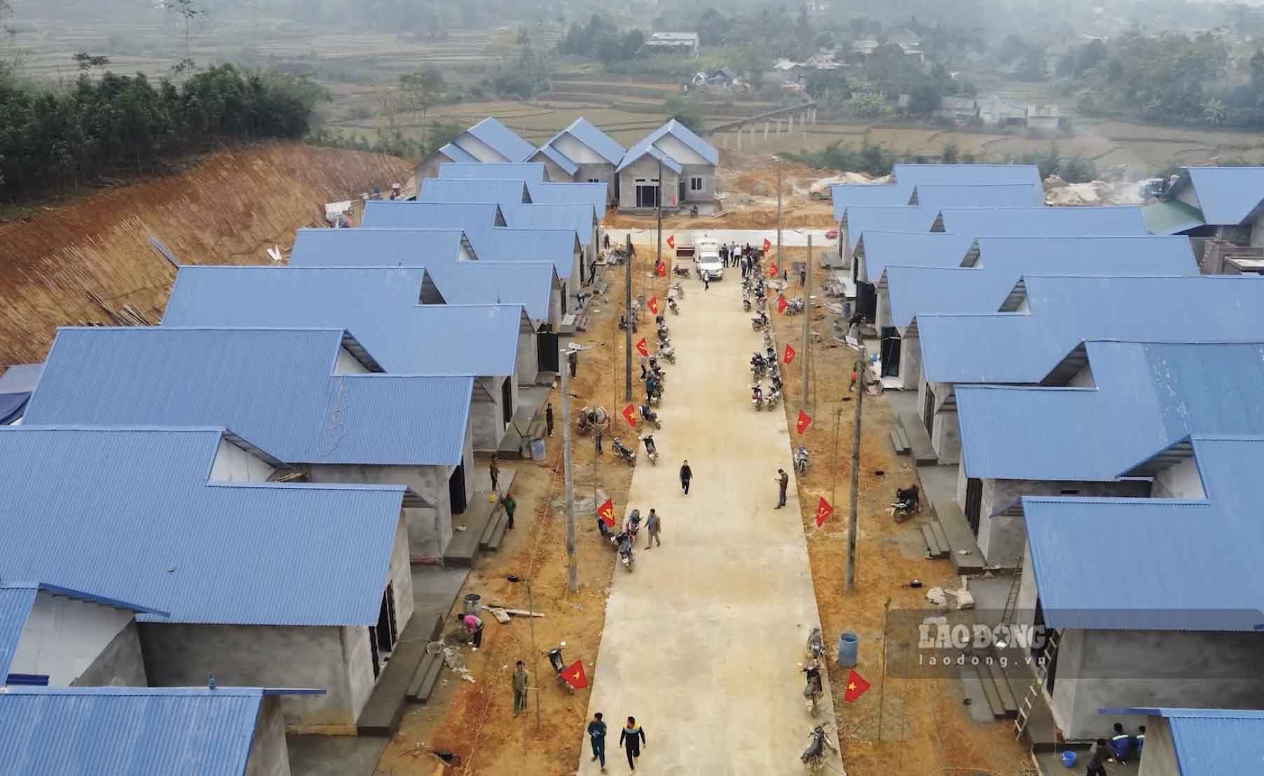 Spring on the resettlement area in Ha Giang. Photo: Viet Bac.