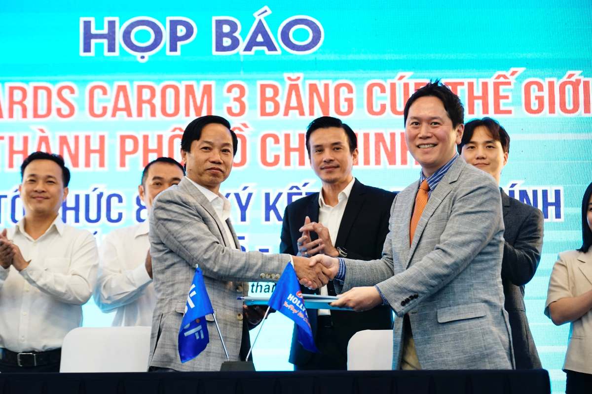 Ho Chi Minh City will organize the World Cup Billiards Carom 3 bands in 3 years 2025, 2026 and 2027. Photo: Phong Le Le