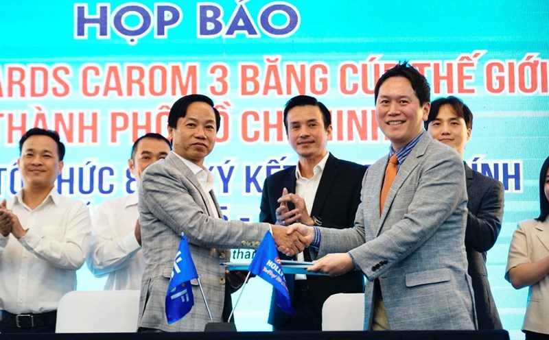 Ho Chi Minh City will organize the World Cup Billiards Carom 3 bands in 3 years 2025, 2026 and 2027. Photo: Phong Le Le