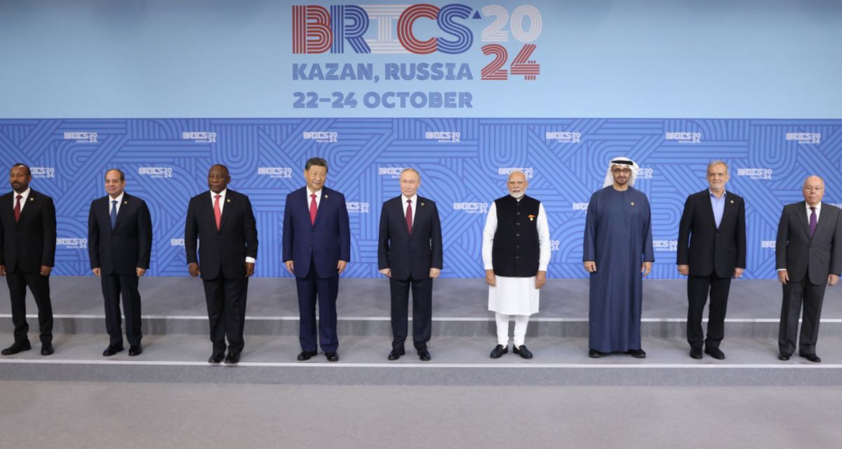 Lanh dao cac nuoc du hoi nghi thuong dinh BRICS o Nga. Anh: BRICS