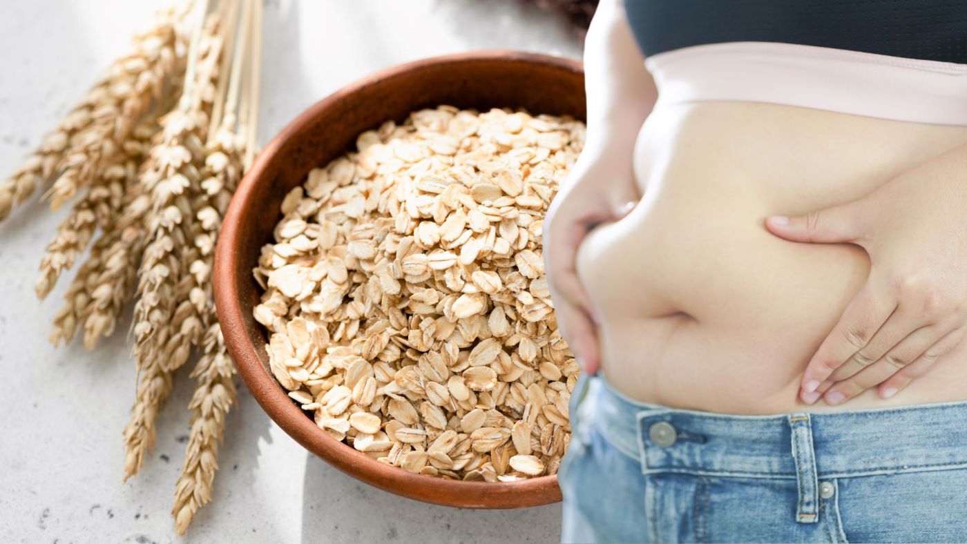 Yến mạch hỗ trợ giảm mỡ và giảm cân. Đồ họa: Thanh Thanh 