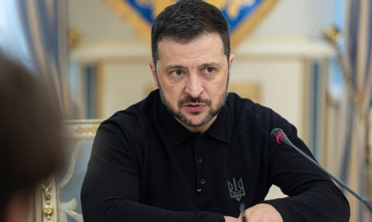 Tổng thống Ukraina Volodymyr Zelensky. Ảnh: AFP