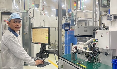 He guess is a typical worker member in Hai Duong. Photo: Character provided