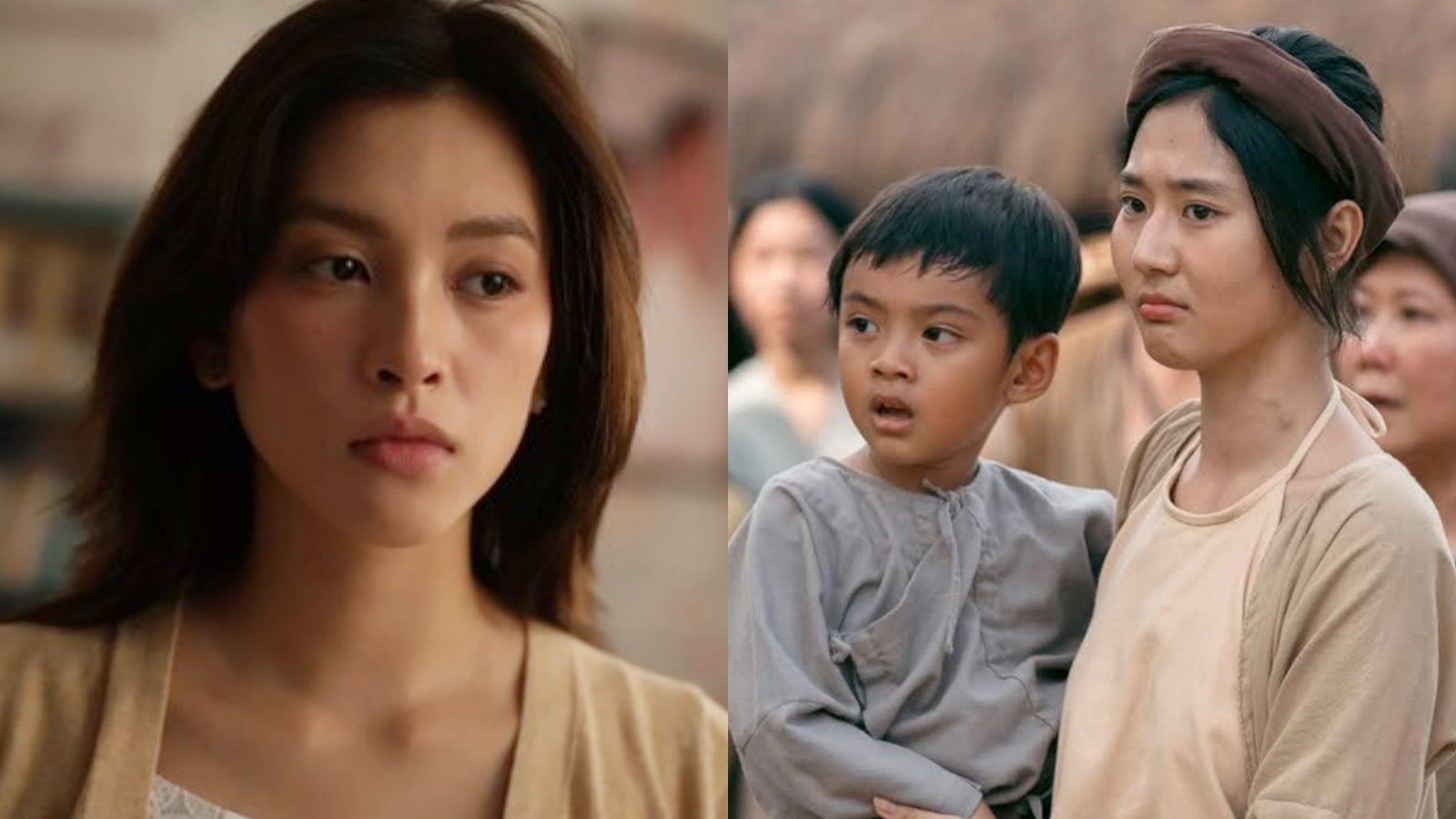 Tieu Vy and Diem Trang starred in Tet films 2025. Photo: FBNV