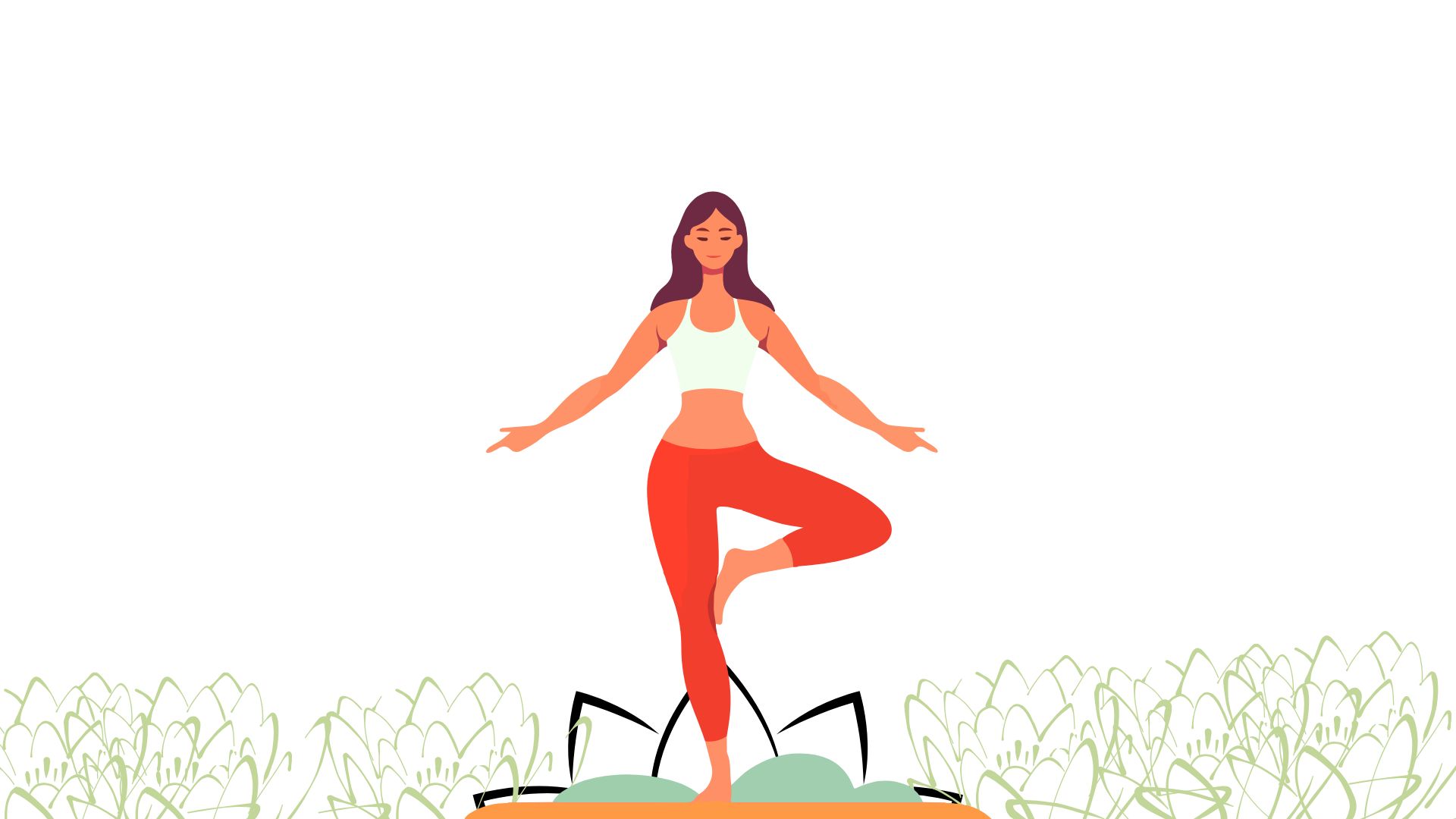 Yoga helps to relax shoulder muscles effectively, reduce stress. Graphic photo: Ha My