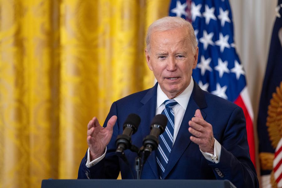 President Donald Trump has recovered the security of the security of former President Joe Biden. Photo: Xinhua