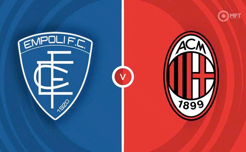 Empoli confronted AC Milan in Serie A. Photo: MFT