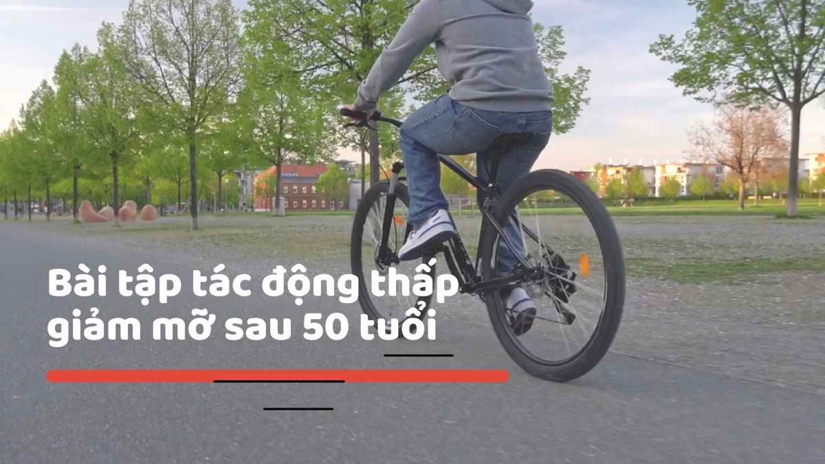 Low impact exercises help reduce fat after 50 years of age