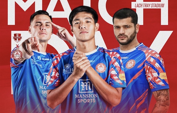 Ho Chi Minh City is a guest in front of Hai Phong in the 13th round of V.League 2024-2025. Photo: HCMC FC