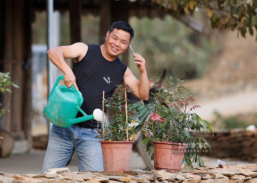 Anh Vang A Dung san sang don du khach vao mua hoa ban thang 3 toi.