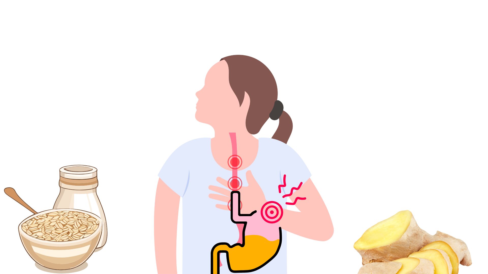 The esophageal reflux in the morning causes discomfort, heartburn. Graphic photo: Huong Son