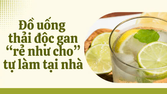 "Cheap" liver detoxifying drinks at home