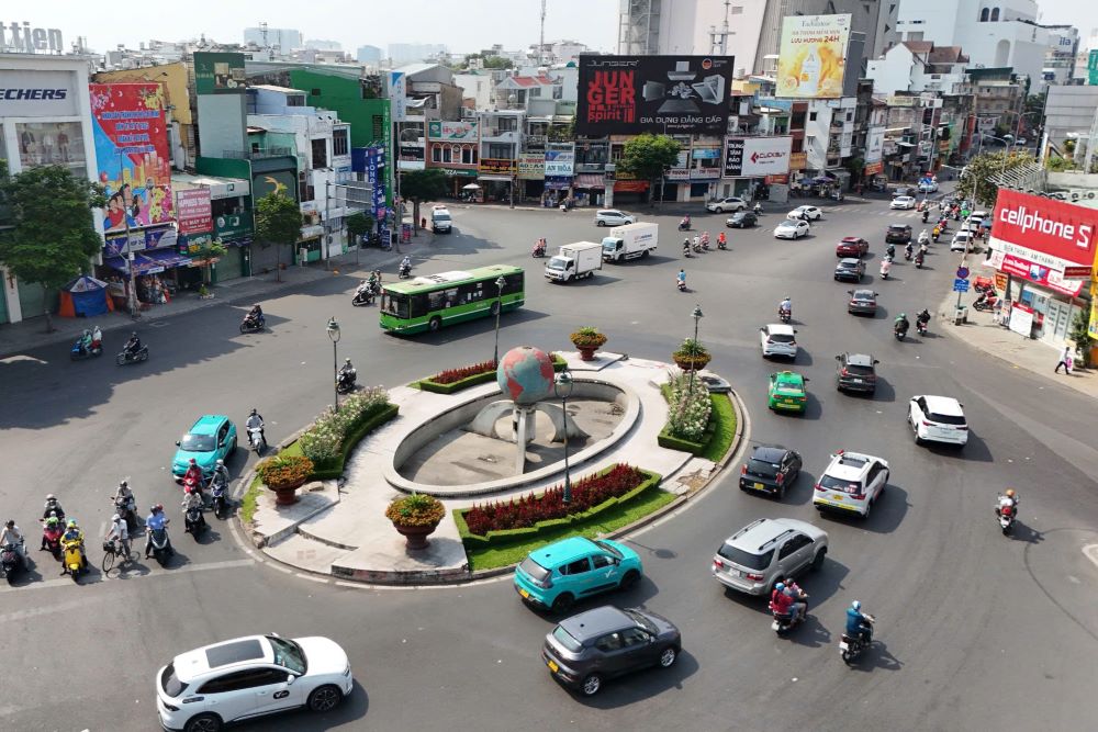 Southern weather maintained sunny days. Photo: Anh Tu