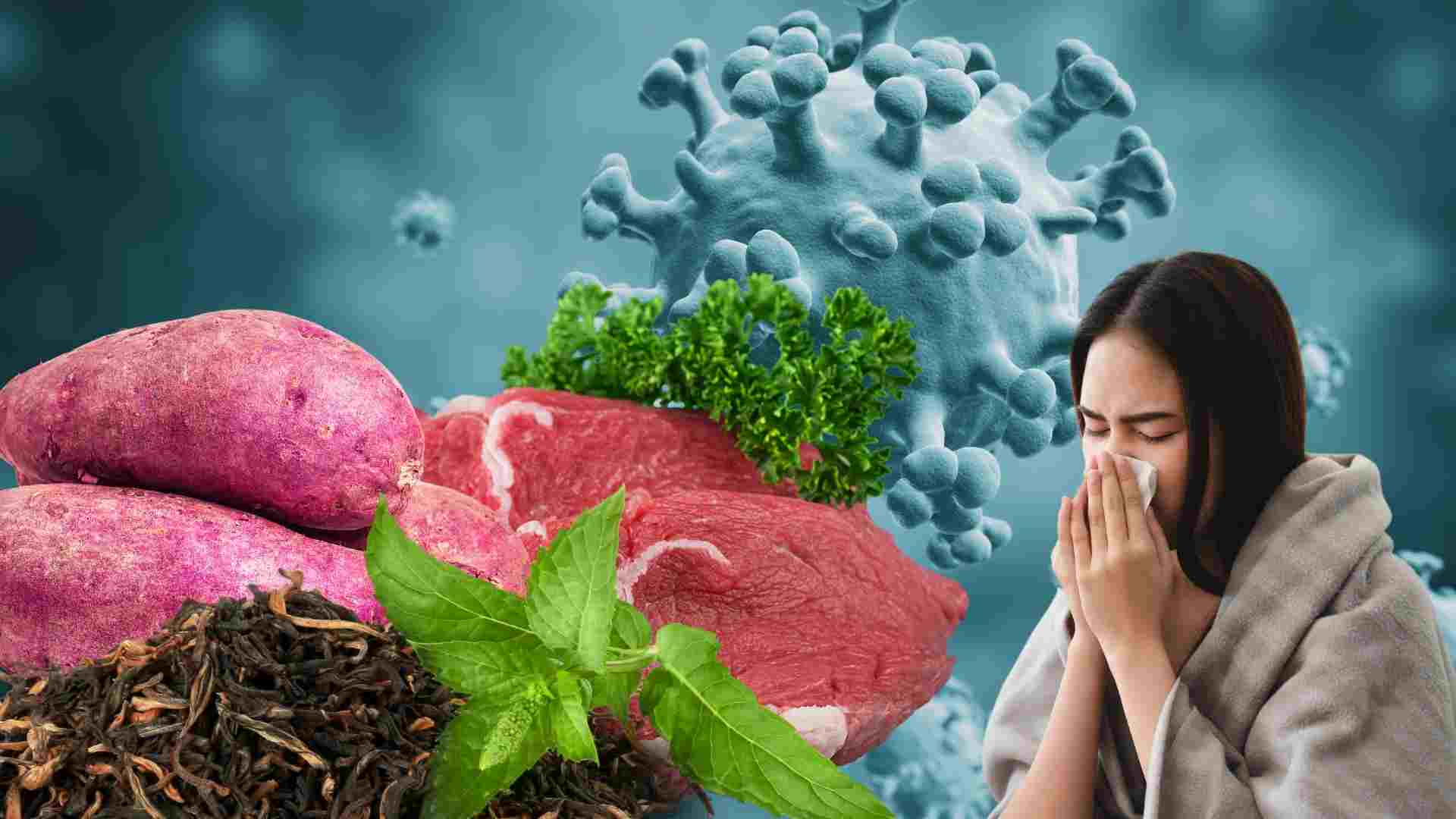 We can supplement food to prevent influenza. Graphics: Lower clouds