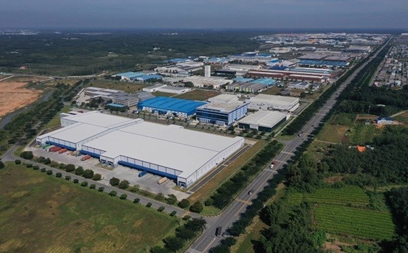 Becamex IDC is currently the leading industrial developer in Vietnam, announcing the offering of shares to the public through the auction method on HOSE. Photo: Source BCM