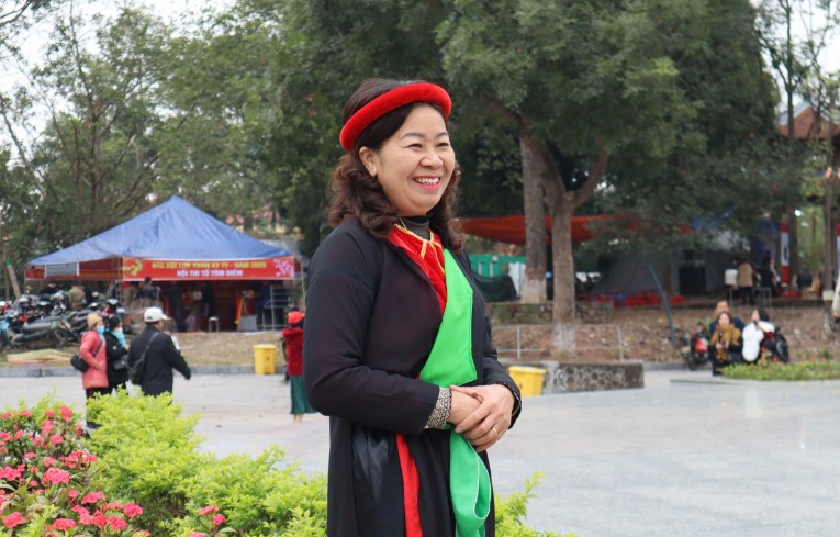 The Lim Association attracted thousands of guests despite the cold weather. Photo: Huyen Chi