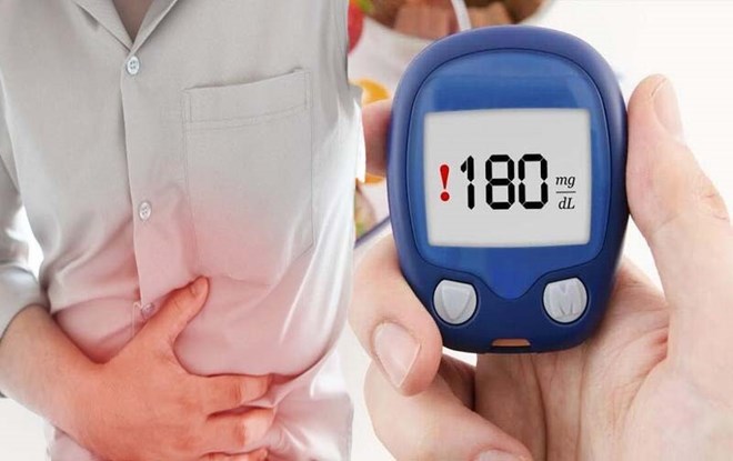 Diabetics often experience digestive problems due to continuous increasing blood sugar. Graphics: Thien Nhan