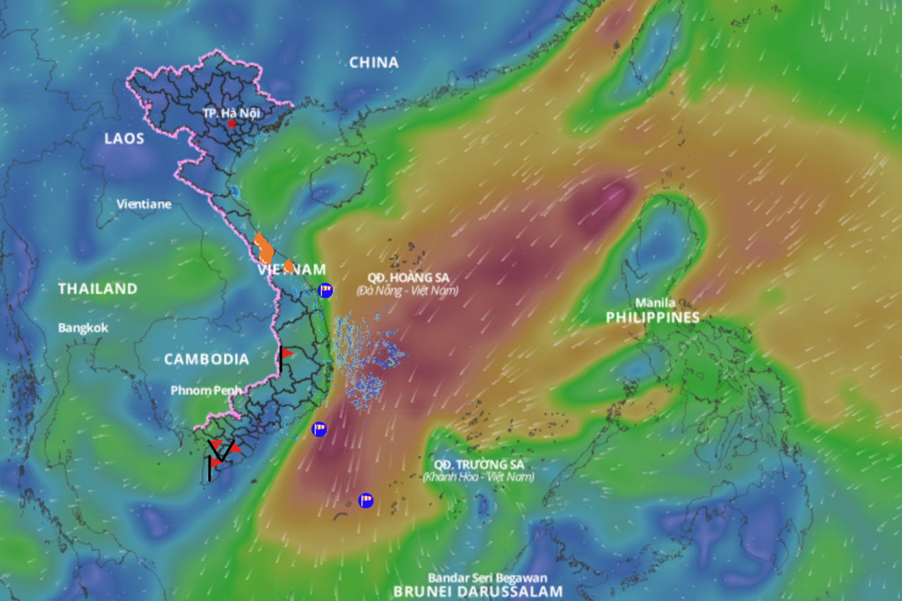 Cold air combined with low pressure groove causes bad weather