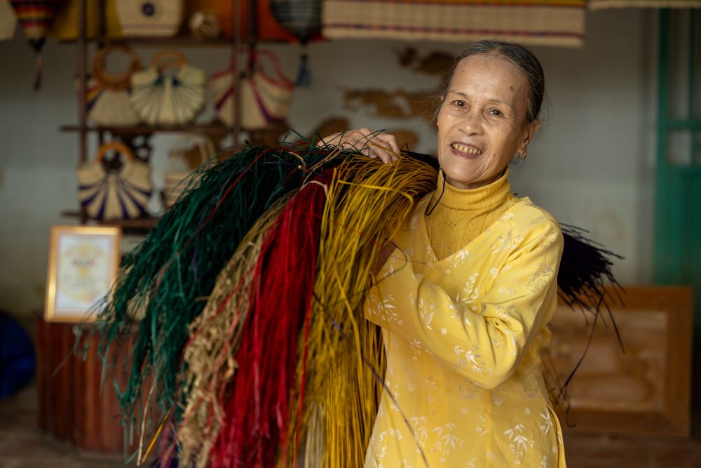 Quang Nam recognizes the screening of Kim Bong as a traditional profession. Photo: Tran Thi