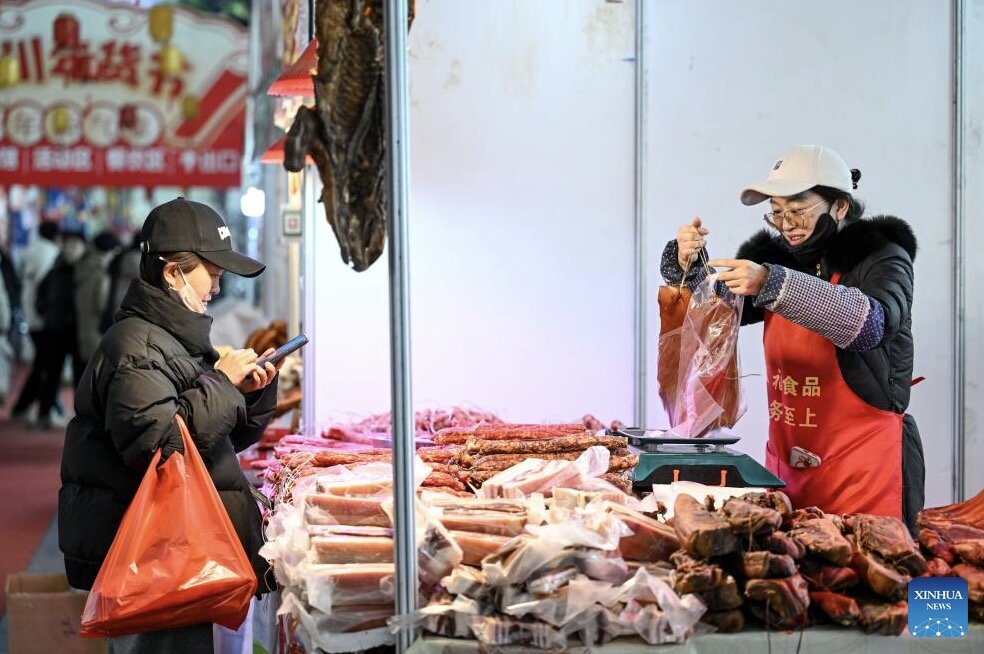 The consumer price index in China increased by 0.5% in January 2025. Photo: Xinhua