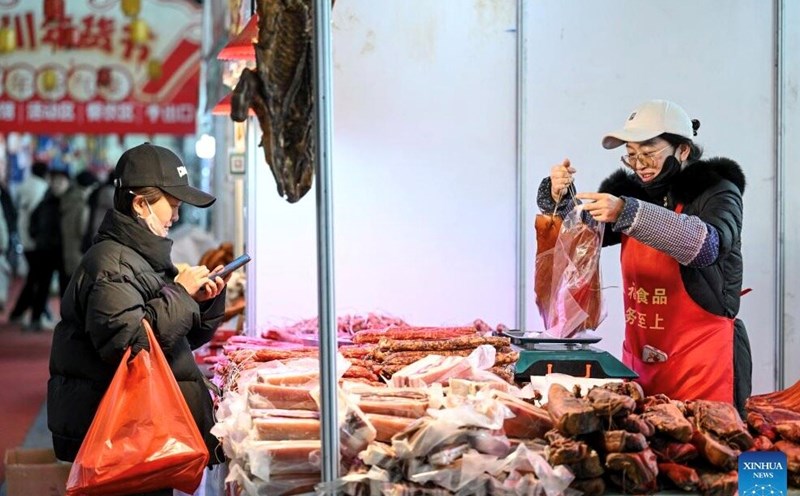 The consumer price index in China increased by 0.5% in January 2025. Photo: Xinhua