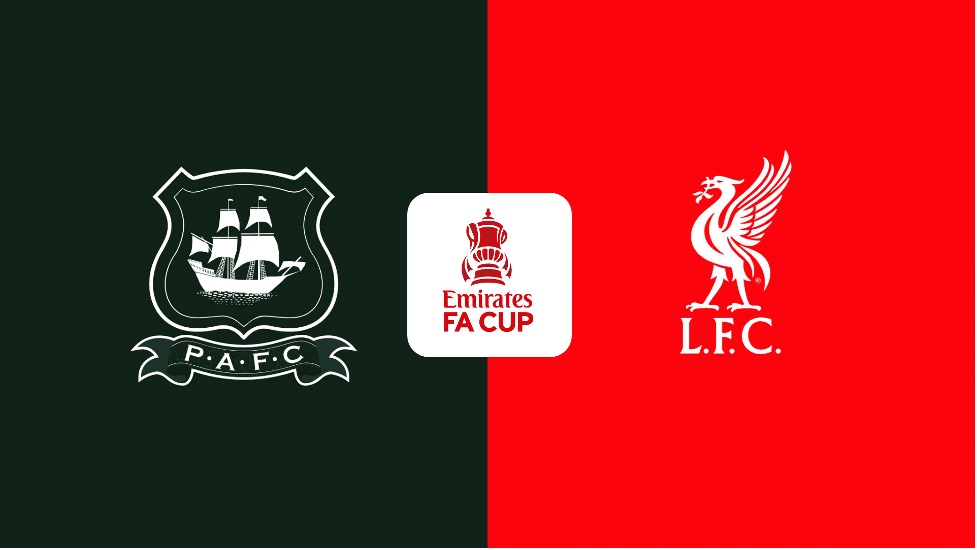 Plymouth confronted Liverpool in the fourth round of the FA Cup. Photo: Dazn
