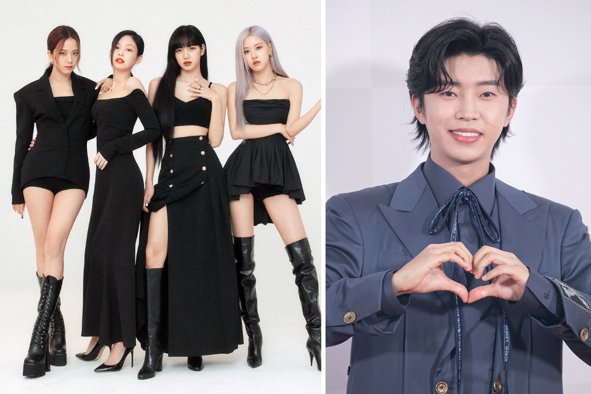 Blackpink va Lim Young Woong dung hang 2 va 3. Anh: Naver