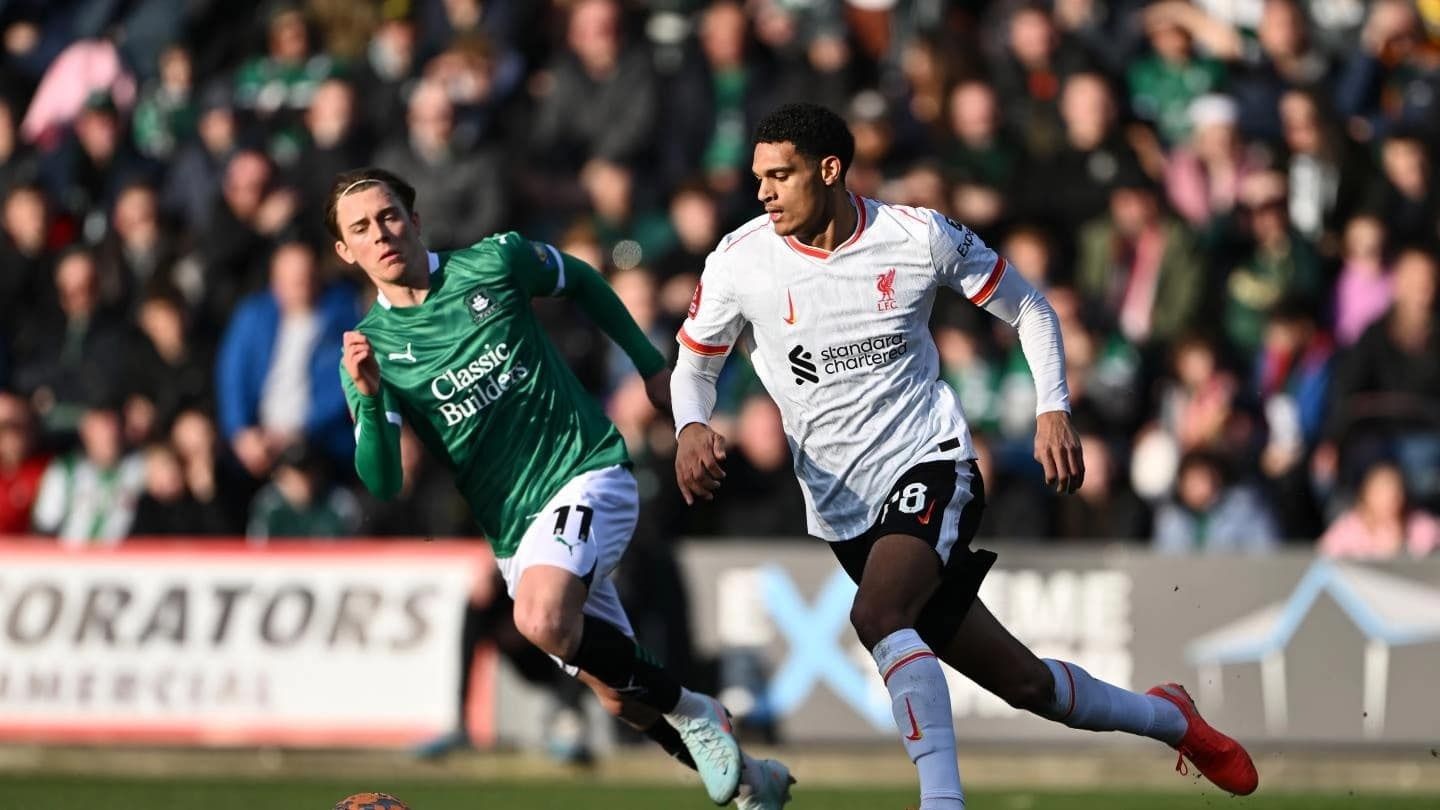 Liverpool lost to the lower-ranked team Plymouth. Photo: LFC