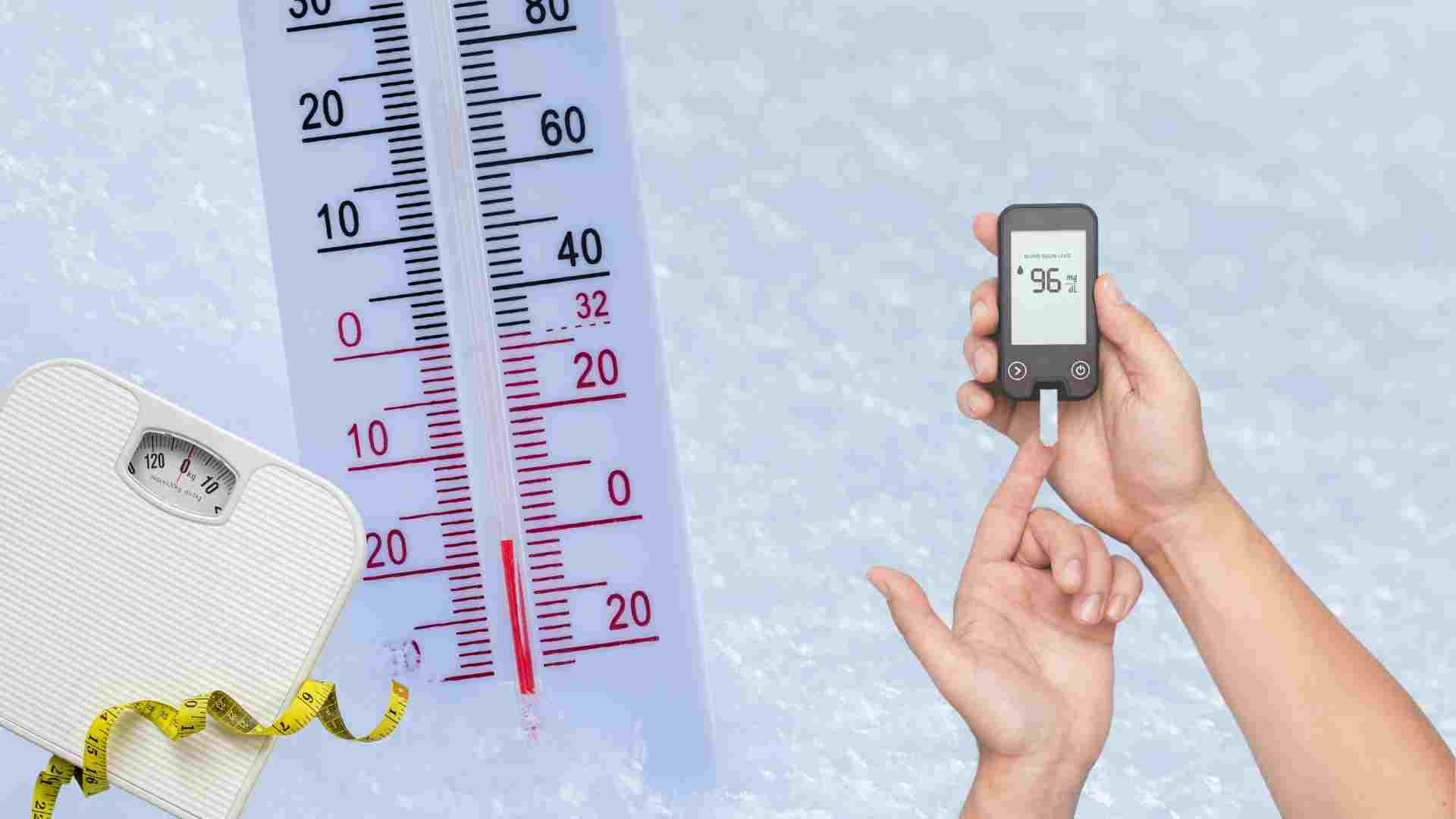 A cold environment can help you lose weight and control blood sugar. Graphics: Ha May