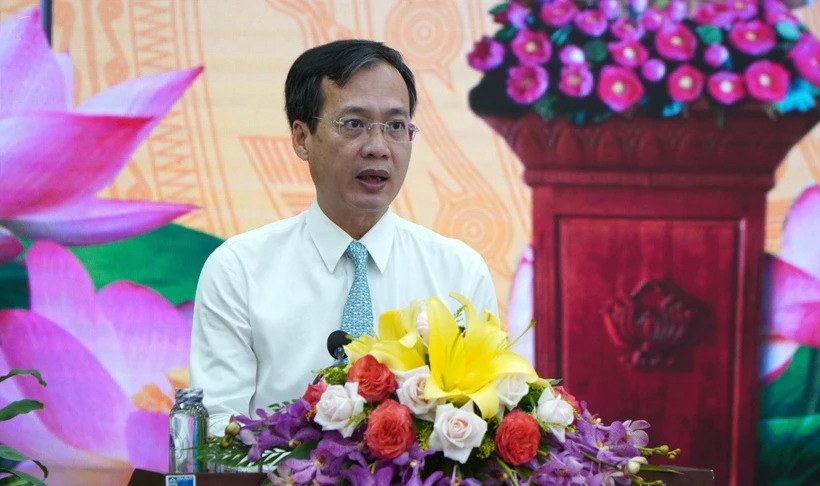 Vice Chairman of Dong Thap Provincial People's Committee Tran Tri Quang. Photo: Nhut An/VNA