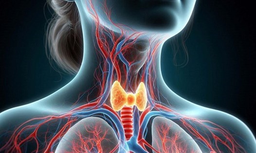 Để duy trì sức khỏe tuyến giáp, việc có một chế độ ăn uống lành mạnh là rất quan trọng. Ảnh - AI: Ngọc Thùy