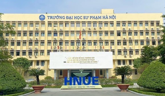 Khuôn viên Trường Đại học Sư phạm Hà Nội. Ảnh: HNUE