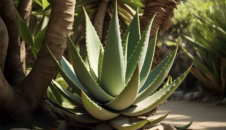 Benefits of aloe vera in removing sun damage. Photo: AI