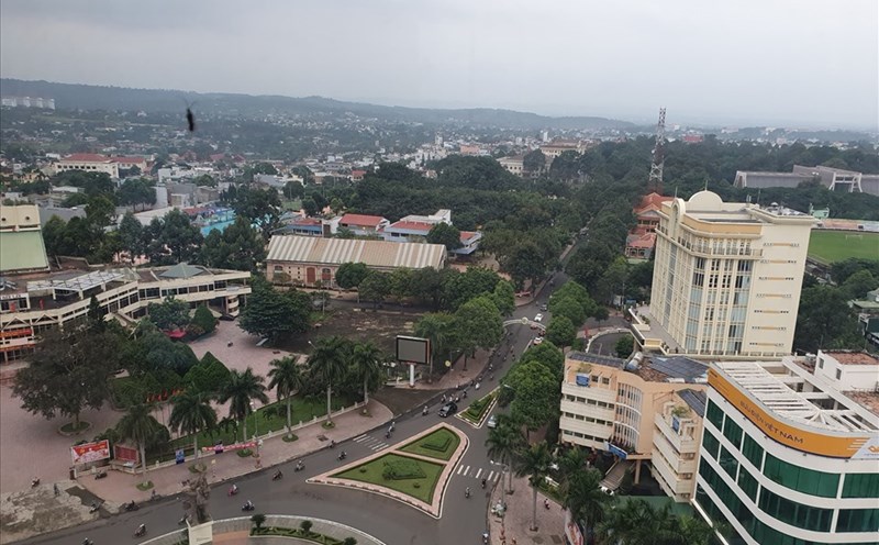 After the liberation day, over the past 50 years, Buon Ma Thuot city has continuously developed in all aspects. Photo: Bao Trung