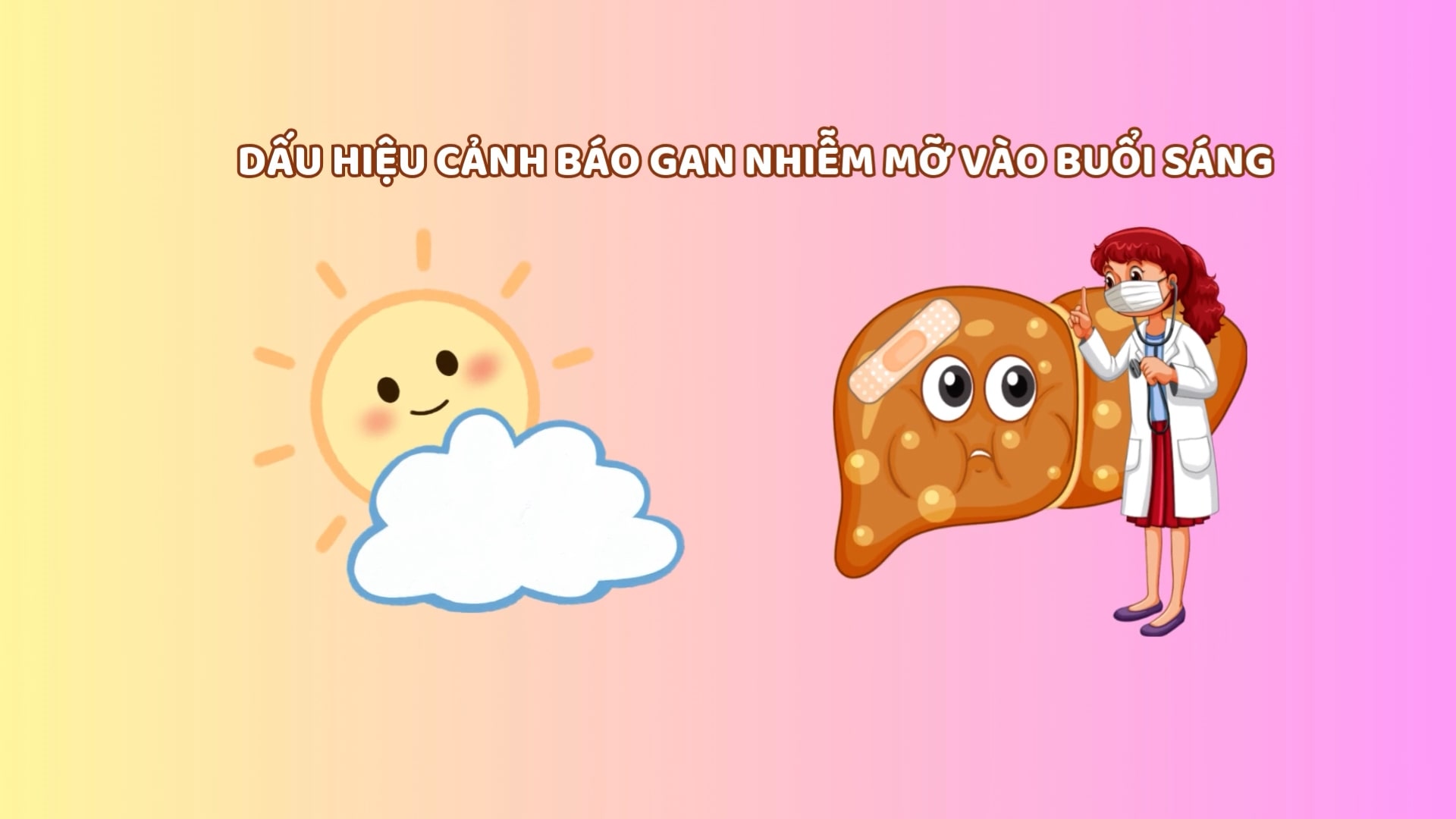 Warning signs of fatty liver in the morning. Graphics: Huyen Trang