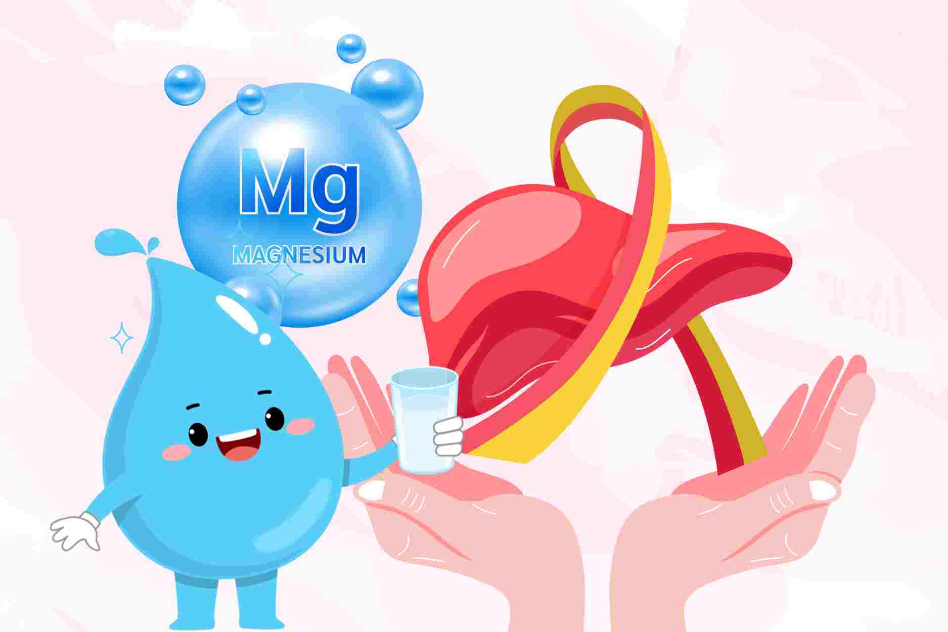 Magnesium-rich drinks help detoxify and restore the liver effectively. Graphics: Dinh Dinh