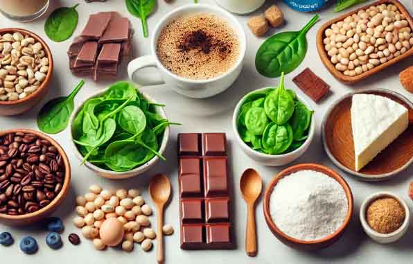 Some ingredients to avoid when making calcium-rich smoothies. Photo from AI