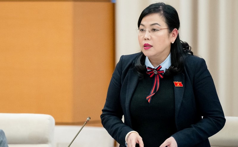 Chairman of the National Assembly's Delegation Affairs Committee Nguyen Thanh Hai said that the responsibility of teachers is not to create exams that are too difficult, but to take extra classes to do so. Photo: Quochoi.vn