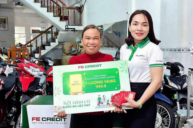“Ket nam cu, ruoc du loc may” co gia tri giai thuong lon. Anh FE CREDIT.